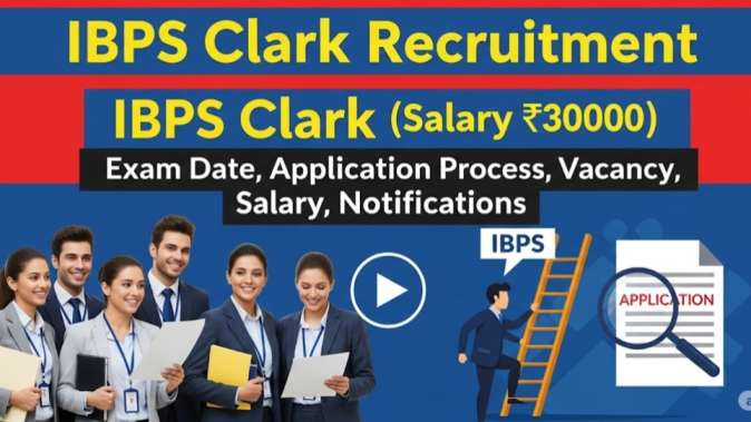 IBPS Clerk Recruitment 2025 Exam Date, Application Process, Vacancy, Salary, Notifications